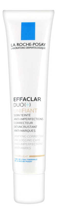 

Корректирующий крем-гель для проблемной кожи с тонирующим эффектом Effaclar Duo (+) Unifiant 40мл