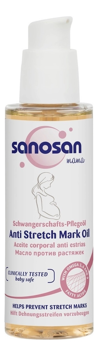 Масло для тела от растяжек Mama Schwangerschafts-Ol 100мл weleda mama масло для тела от растяжек 150 мл 5 жидк унций