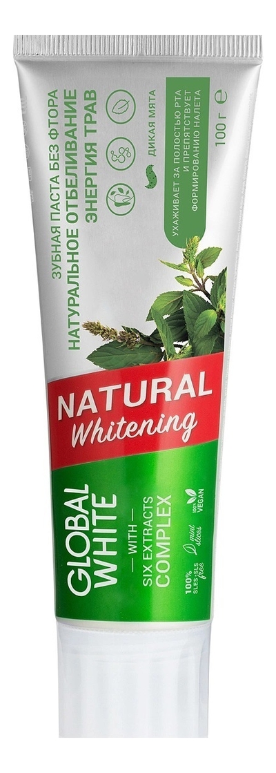 

Зубная паста Энергия трав Natural Whitening 100мл