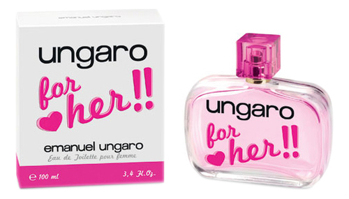 

Ungaro for Her: туалетная вода 100мл, Ungaro For Her
