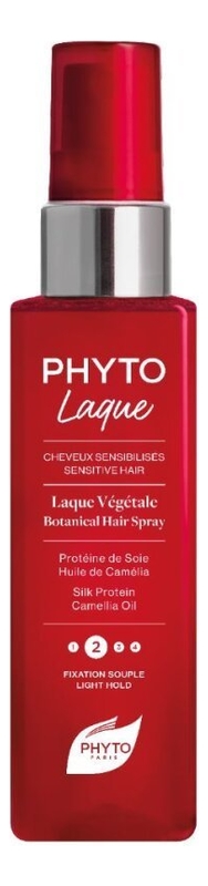 

Лак для волос с волокнами шелка Phytolaque Soie Laque Vegetale A La Fibroine De Soie 100мл