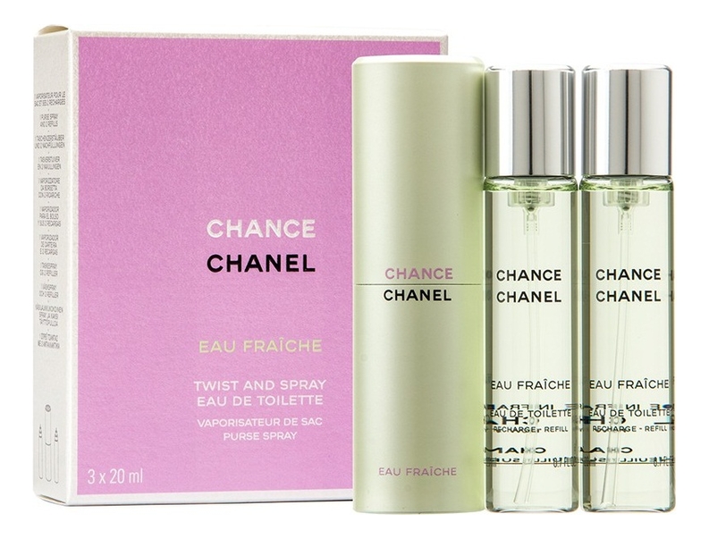 Chance Eau Fraiche: туалетная вода 3*20мл масло парфюмерное роллер neo chance fresh 6 мл