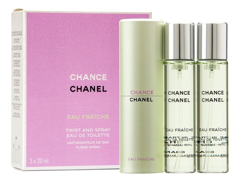 Chance Eau Fraiche: туалетная вода 3*20мл eisenberg eau fraiche homme 100