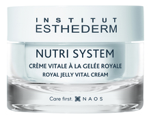 Institut Esthederm Питательный биокрем для лица с маточным молочком  Nutri System Royal Jelly Cream 50мл