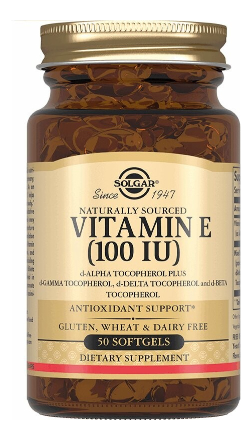 

Биодобавка Витамин E Vitamin 50 капсул