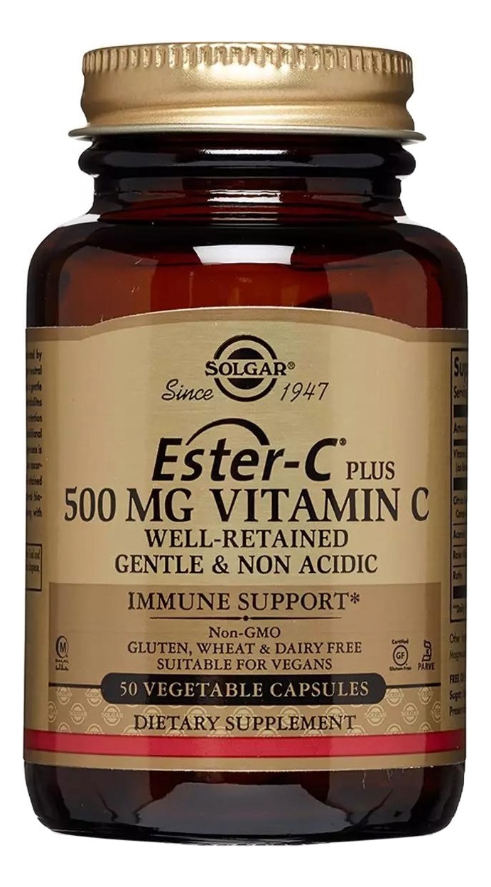 

Биодобавка Эстер-С плюс Витамин С Ester-C Plus Vitamin C 50 капсул