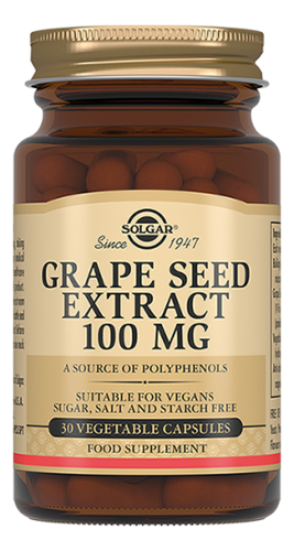 Биодобавка Экстракт виноградных косточек Grape Seed Exstract 30 капсул экстракт виноградных косточек solgar grape seed extract 100 mg 30 шт