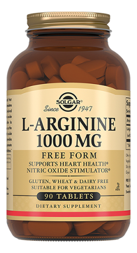 Биодобавка L-Аргинин L-Arginine 1000 Mg 90 таблеток