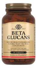 SOLGAR Биодобавка Бета-глюканы Beta Glucans 60 таблеток