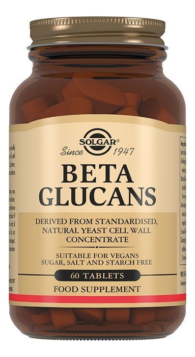 

Биодобавка Бета-глюканы Beta Glucans 60 таблеток