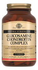 SOLGAR Биодобавка Глюкозамин-Хондроитин Glucosamine Chondroitin Complex 75 таблеток