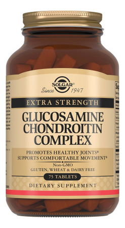 

Биодобавка Глюкозамин-Хондроитин Glucosamine Chondroitin Complex 75 таблеток