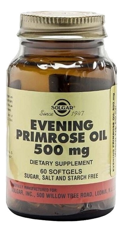 

Биодобавка Масло примулы вечерней Evening Primrose Oil 60 капсул