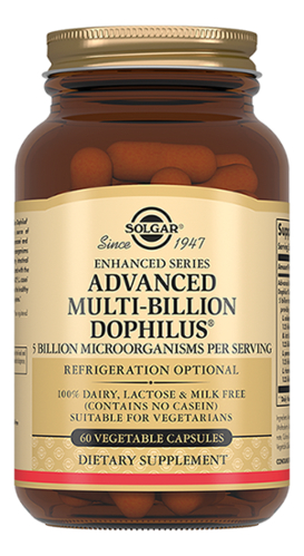 Биодобавка Мультидофилус плюс Advanced Multi-Billion Dophilus 60 капсул