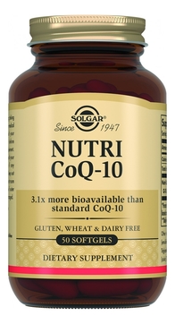 Биодобавка Нутрикоэнзим Q-10 Nutri CoQ-10 50 капсул