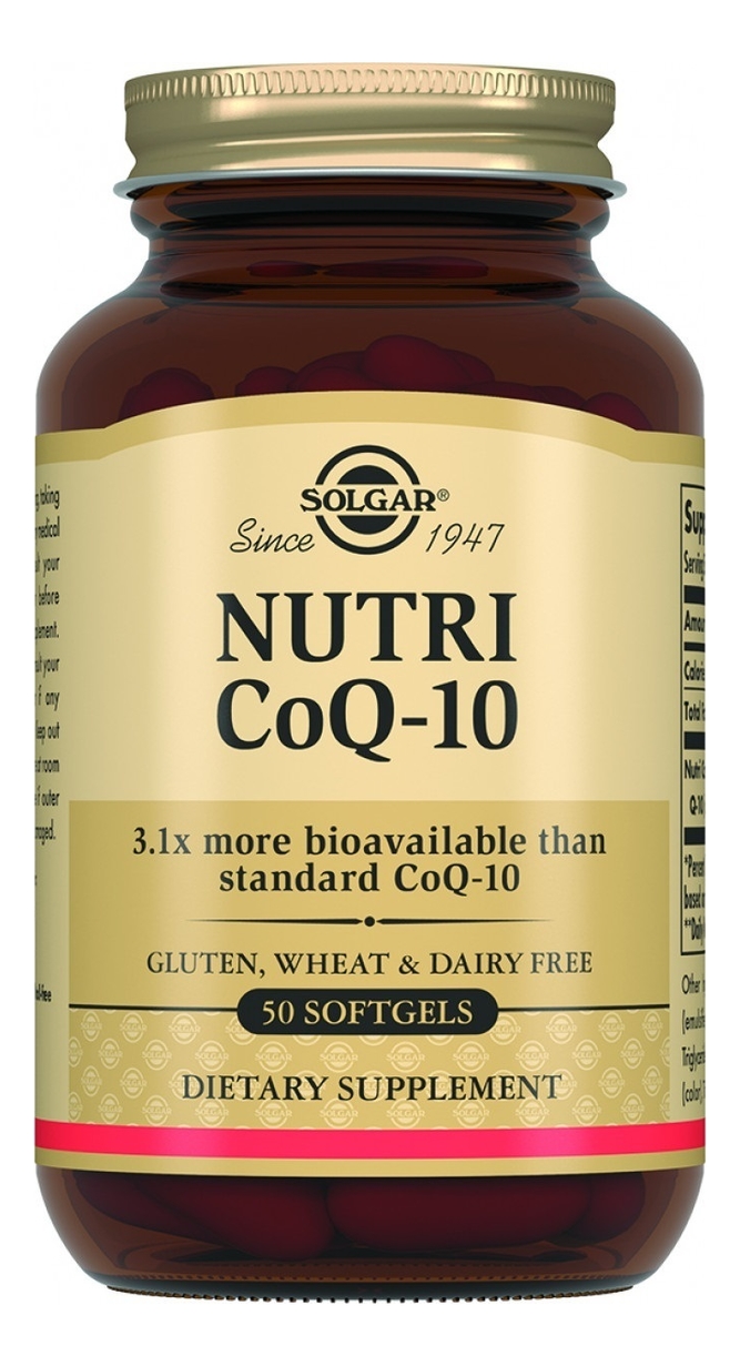 

Биодобавка Нутрикоэнзим Q-10 Nutri CoQ-10 50 капсул