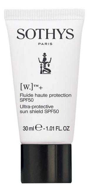 Ультразащитная эмульсия для лица W.+ Fluide Haute Protection SPF50 30мл увлажняющая защитная эмульсия spf 30 fluide hydratanet haute protection 40 мл
