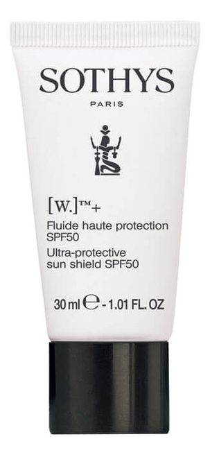 Ультразащитная эмульсия для лица W.+ Fluide Haute Protection SPF50 30мл эмульсия против пигментных пятен bariesun fluide anti taches tres haute protection spf50 40мл