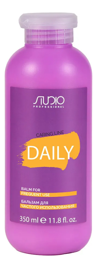 Бальзам частого использования для волос Studio Caring Line Daily 350мл бальзам для волос kapous бальзам caring line для частого использования daily