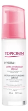 TOPICREM Ультра-увлажняющая сыворотка для лица и шеи Ultra-Hydratant Serum 30мл
