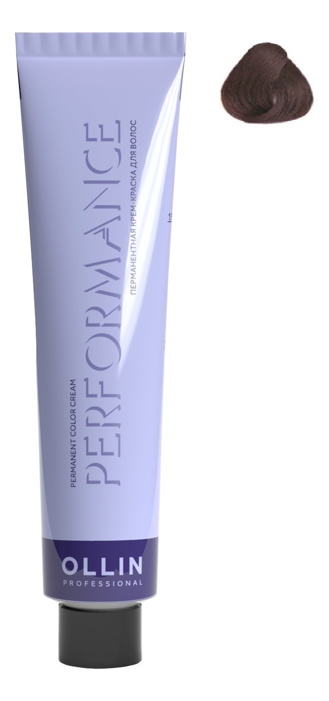 Перманентная крем-краска для волос Performance Permanent Color Cream 60мл: 0/22 фиолетовый перманентная крем краска для волос performance permanent color cream 60мл 0 0 нейтральный