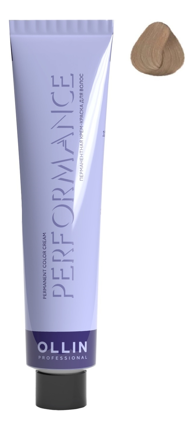 Перманентная крем-краска для волос Performance Permanent Color Cream 60мл: 10/0 светлый блондин