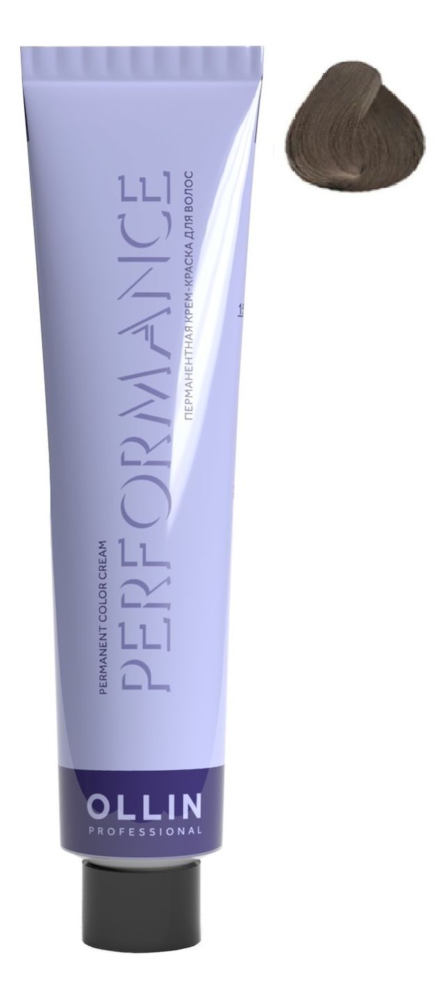 

Перманентная крем-краска для волос Performance Permanent Color Cream 60мл: 6/1 темно-русый пепельный, Перманентная крем-краска для волос Performance Permanent Color Cream 60мл