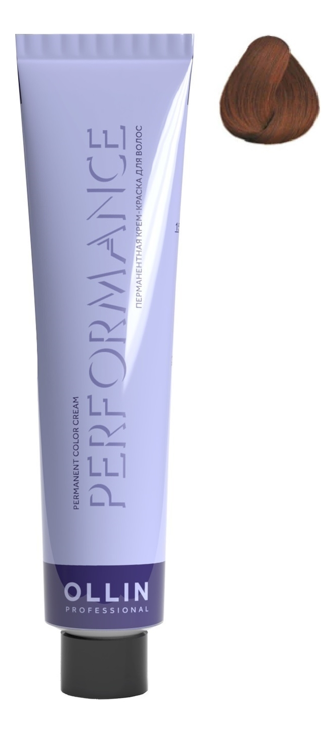 

Перманентная крем-краска для волос Performance Permanent Color Cream 60мл: 7/43 русый медно-золотистый, Перманентная крем-краска для волос Performance Permanent Color Cream 60мл
