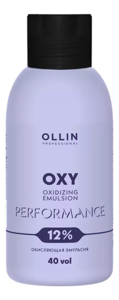 Купить Окисляющая эмульсия для краски Performance Oxidizing Emulsion Oxy: Эмульсия 12%, Окисляющая эмульсия для краски Performance Oxidizing Emulsion Oxy 90мл, OLLIN Professional