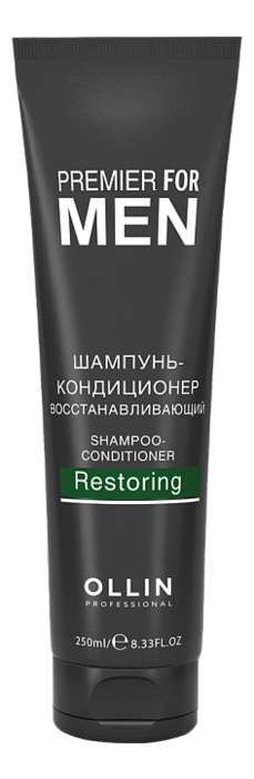 Восстанавливающий шампунь-кондиционер для волос Premier For Men Shampoo-Conditioner Restoring 250мл