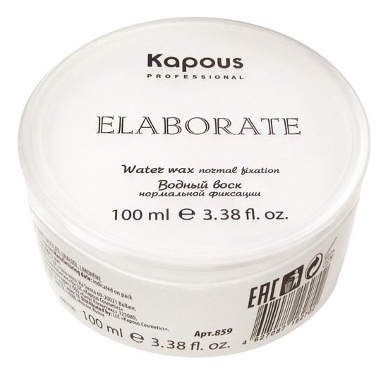 

Водный воск для волос нормальной фиксации Styling Elaborate 100мл