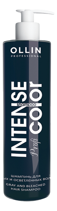 Шампунь для седых и осветленных волос Intense Profi Color Shampoo Gray And Bleached Hair 250мл шампунь для седых и осветленных волос intense profi color shampoo gray and bleached hair 250мл