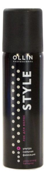

Лак для волос Style Ultra Strong Hairspray: Лак 50мл, Лак для волос Style Ultra Strong Hairspray