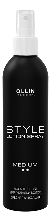 Лосьон-спрей для укладки волос Style Lotion-Spray Medium Hold 250мл лосьон для укладки волос ollin professional лосьон спрей для укладки волос средней фиксации 250мл lotion spray medium ollin style