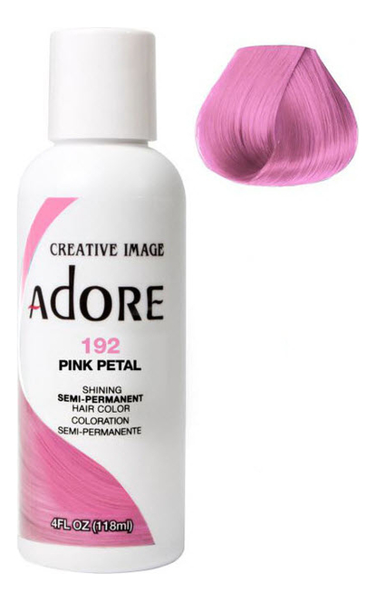 

Краска для волос Adore Hair Color 118мл: 192 Pink Petal, Краска для волос Adore Hair Color 118мл