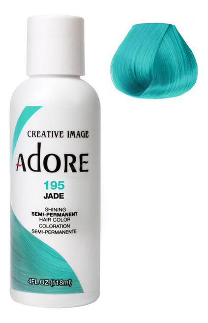 

Краска для волос Adore Hair Color 118мл: 195 Jade, Краска для волос Adore Hair Color 118мл
