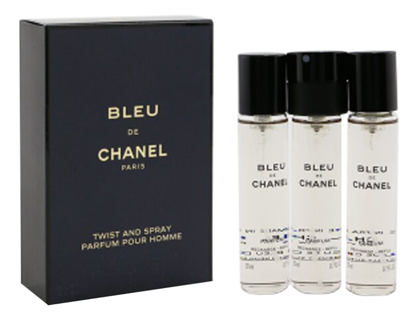 Bleu De Chanel Eau De Parfum: парфюмерная вода 3*20мл запаски bleu de chanel eau de parfum парфюмерная вода 3 20мл