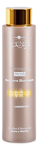 Маска для блеска волос Inimitable Style Illuminating Mask: Маска 200мл маска для придания объема волосам inimitable style density mask маска 200мл