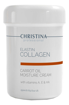 Увлажняющий крем для лица с маслом моркови Elastin Collagen Carrot Oil Moisture Cream