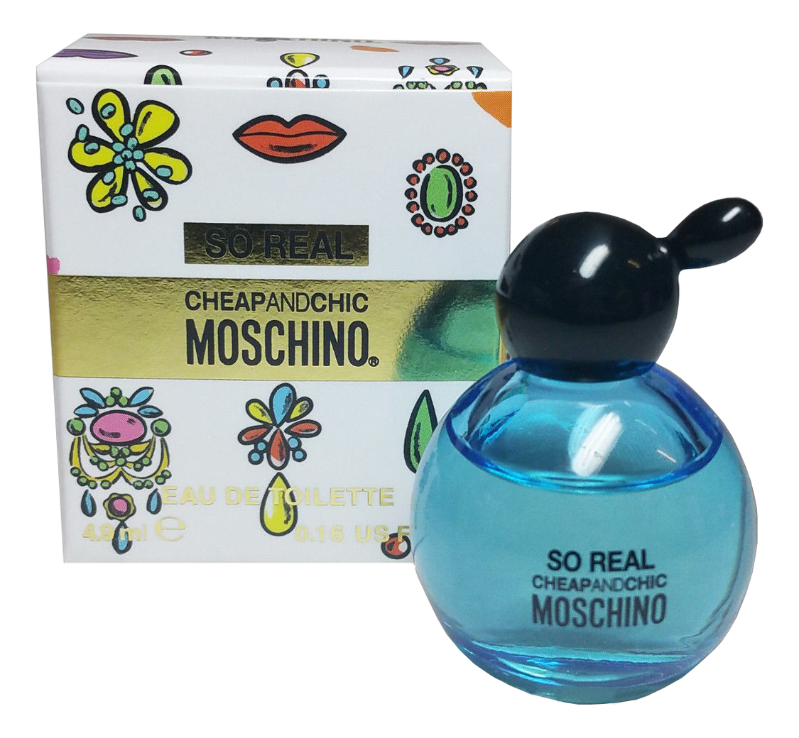 So Real Cheap & Chic: туалетная вода 4,9мл туалетная вода moschino so real cheap