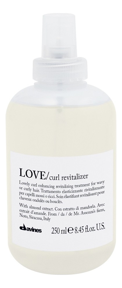 

Спрей-ревиталайзер для усиления завитка волнистых и кудрявых волос Love Curl Revitalizer 250мл