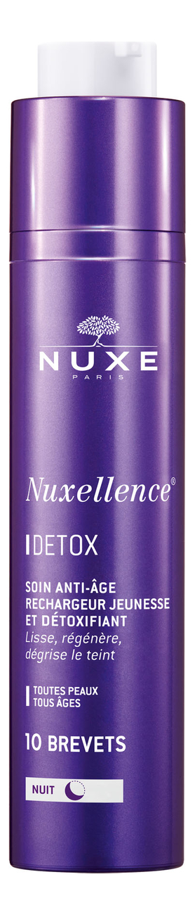 

Детокс уход против старения НЮКСЭЛЛАНС Detox Nuit 50мл