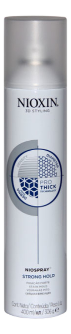 

Лак для волос 3D Styling Niospray Strong Hold 400мл