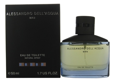 

Alessandro Dell` Acqua Man: туалетная вода 50мл, Alessandro Dell' Acqua Man