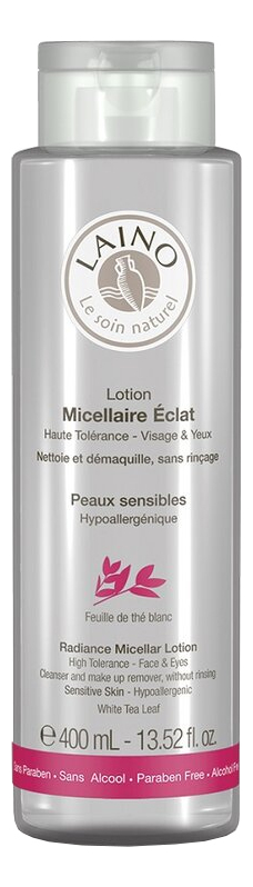 Мицеллярный лосьон для лица Сияние Lotion Micellaire Eclat Haute Tolerance: Лосьон 400мл