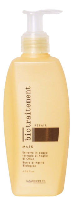 

Маска для волос Bio Traitement Repair Mask: Маска 200мл, Маска для волос Bio Traitement Repair Mask