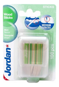 Зубочистки Jordan Sticks Medium Spaces 100шт (в ассортименте) от Randewoo