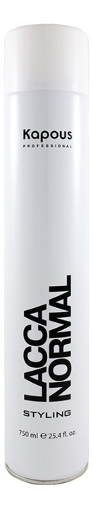 

Лак аэрозольный для волос нормальной фиксации Styling Lacca Normal Styling: Лак 750мл, Лак аэрозольный для волос нормальной фиксации Styling Lacca Normal Styling