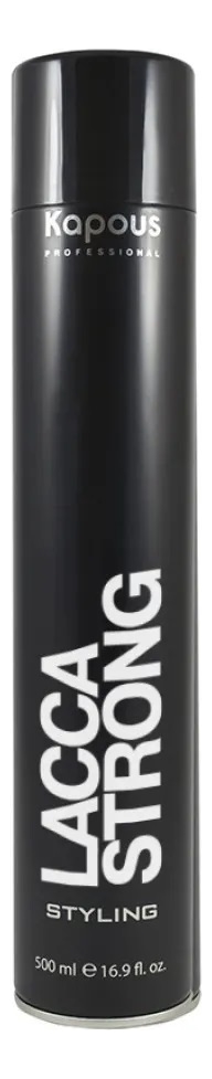 Kapous Professional лак аэрозольный для волос сильной фиксации styling ...