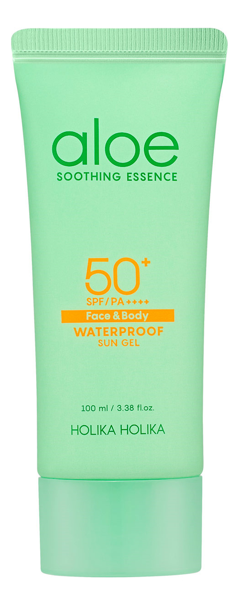 Солнцезащитный гель для тела Aloe Waterproof Sun Gel SPF50 100мл